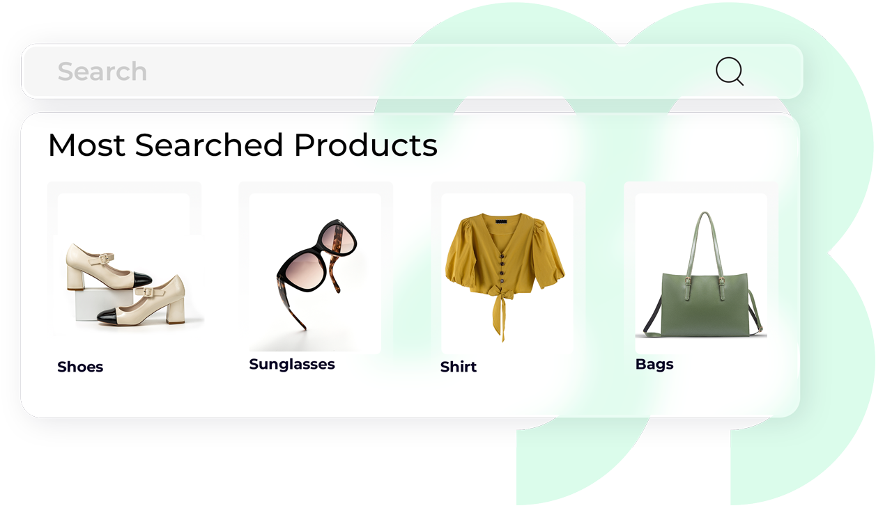 product recommendations search page 1