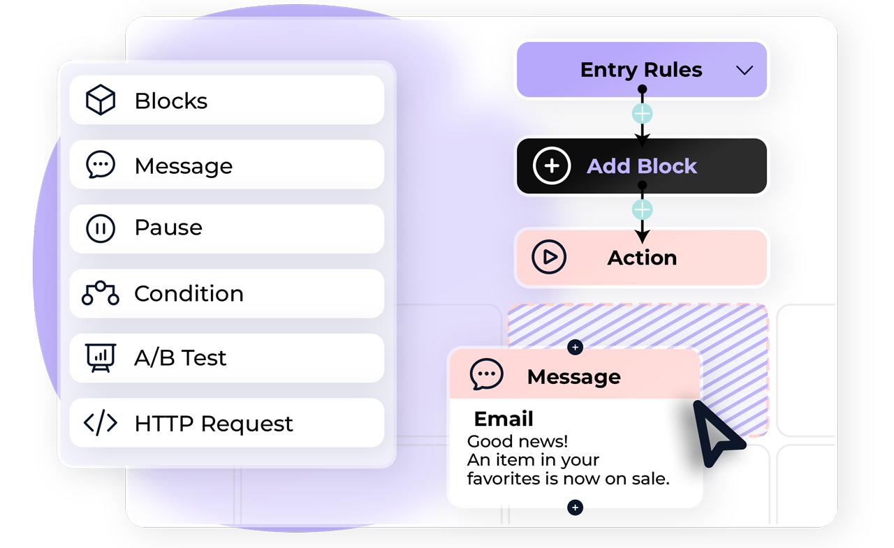 personalization drag and drop
