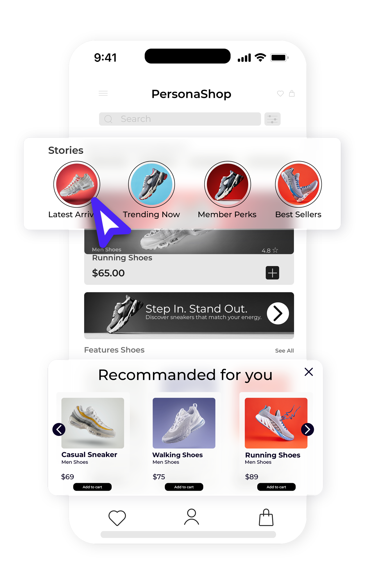 homepage recomendation
