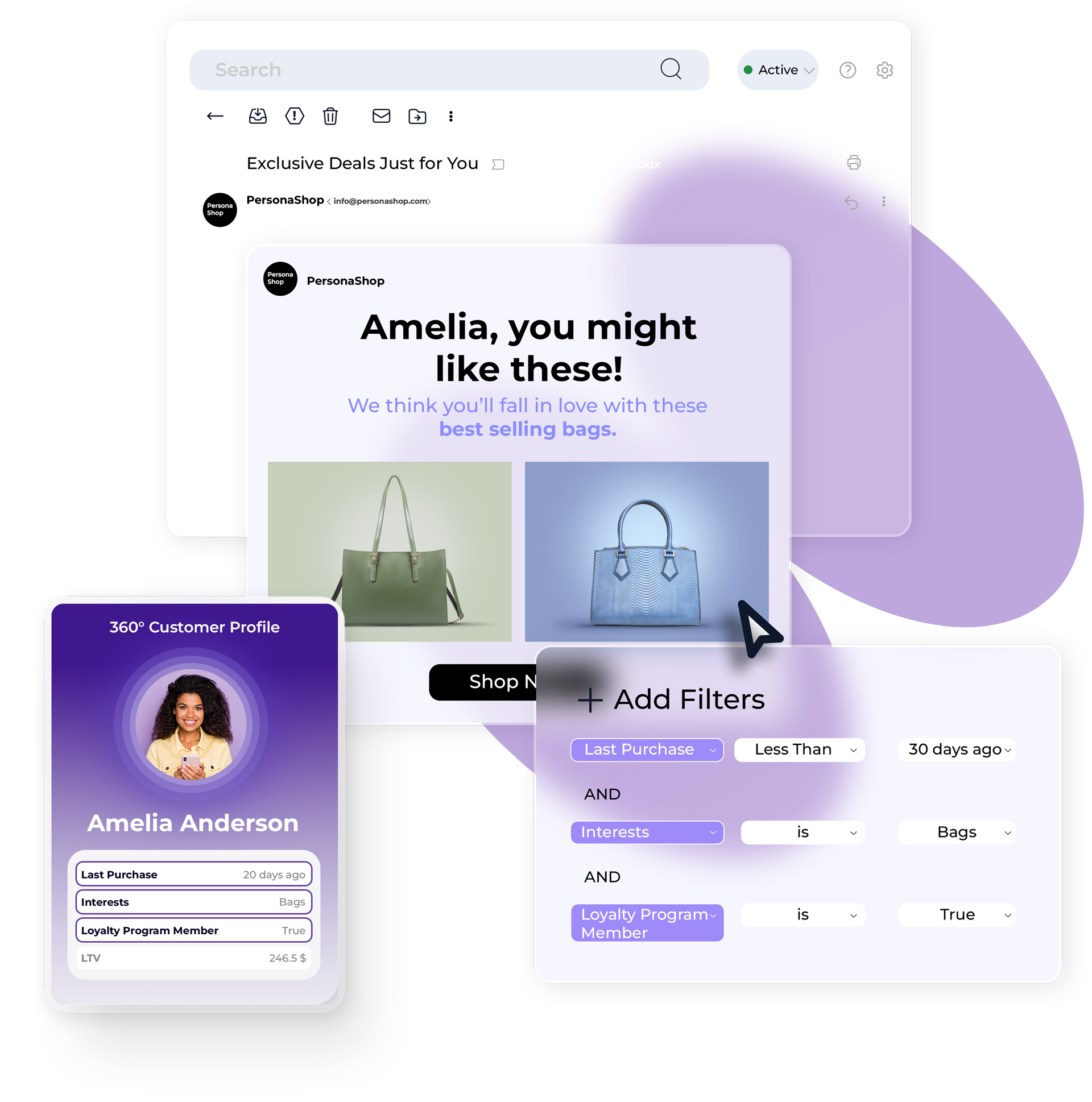 homepage segmentation