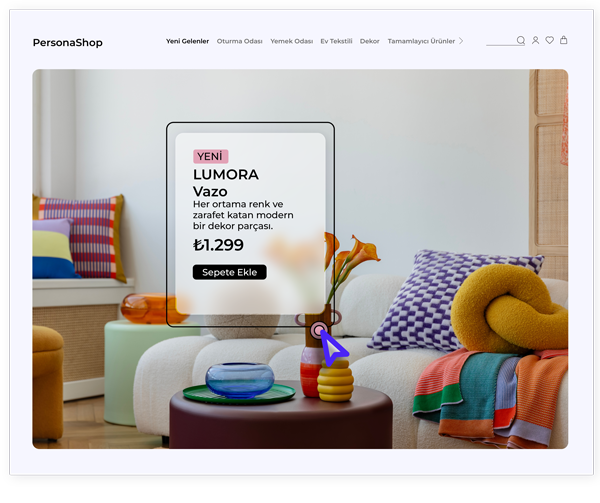 Persona Spot Her Görüntüyü Satın Alınabilir Hale Getirin